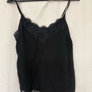 Abercrombie & Fitch Black Lace Cami
